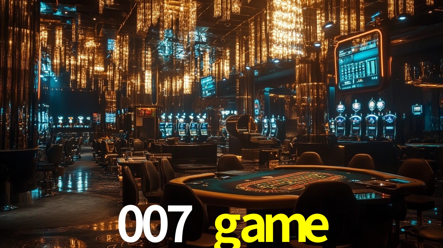 007 game: A Experiência de Casino com Jogos de Mesa ao Vivo