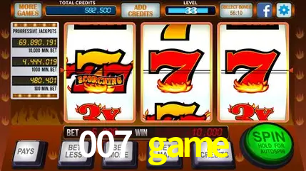 Descubra o Mundo do Cassino Online com 007 game